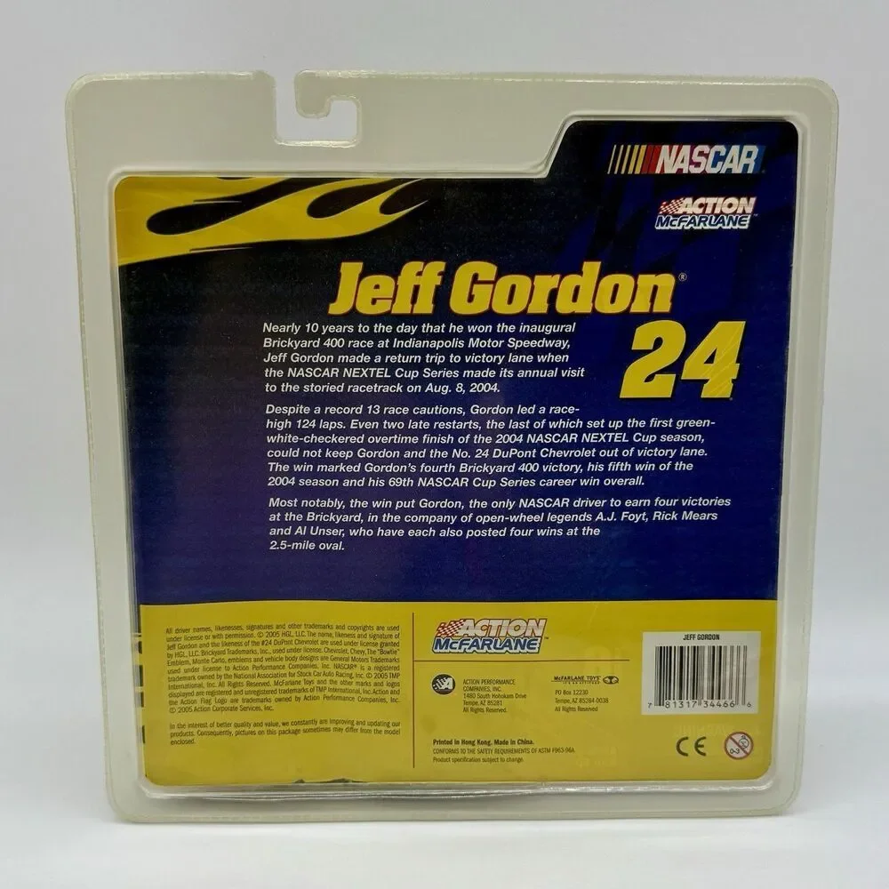 Jeff Gordon NASCAR 2005 Series 6 Action Figure New‎ Factory Sealed
